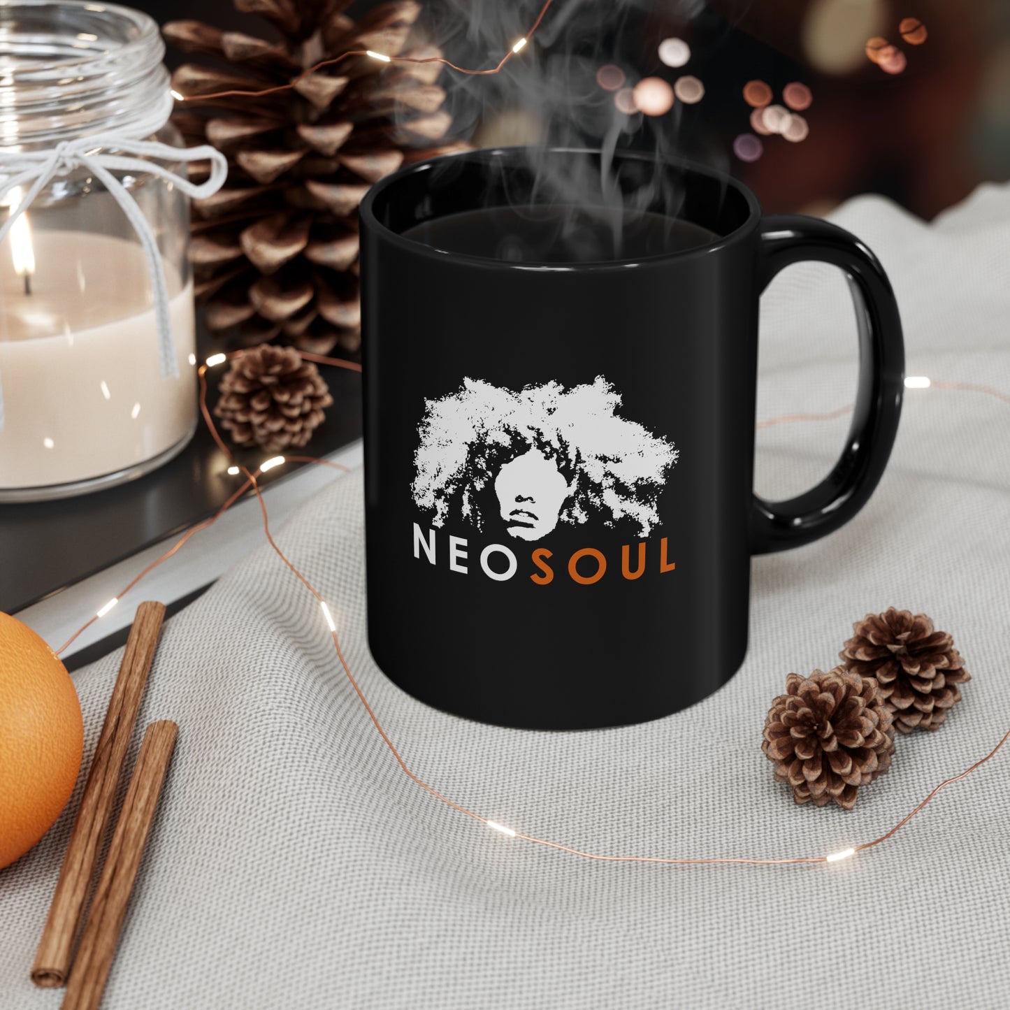 NEO SOUL - 11oz Black Mug