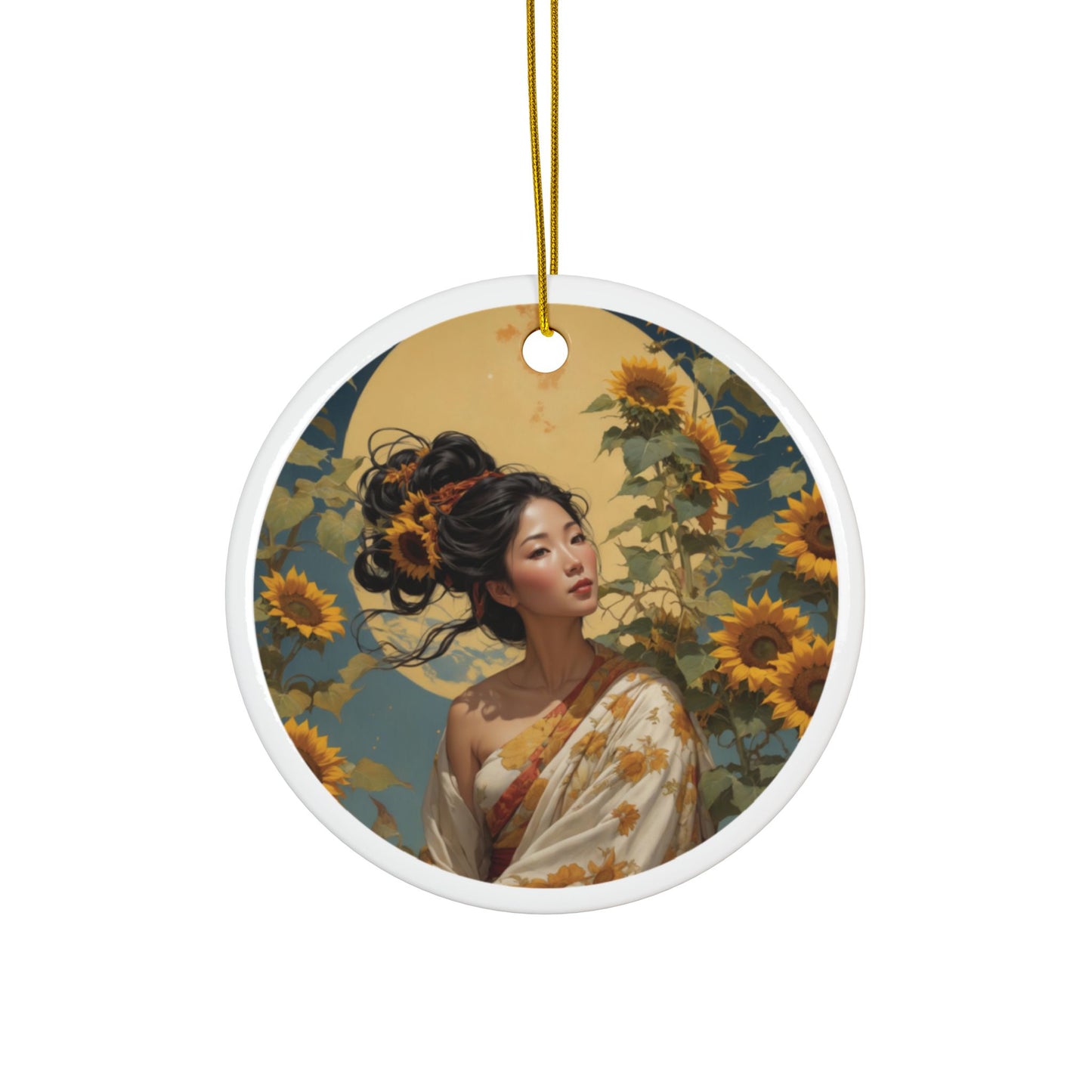 Sunflower Ornament 3