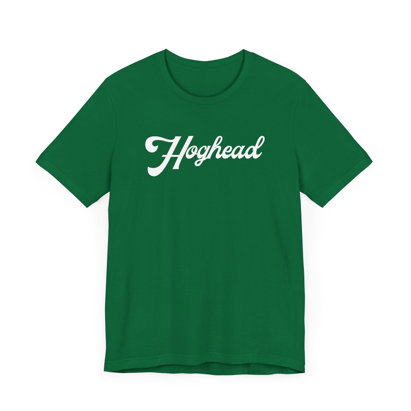 HOGHEAD - White Logo - Unisex Jersey Short Sleeve Tee
