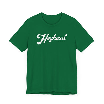 HOGHEAD - White Logo - Unisex Jersey Short Sleeve Tee