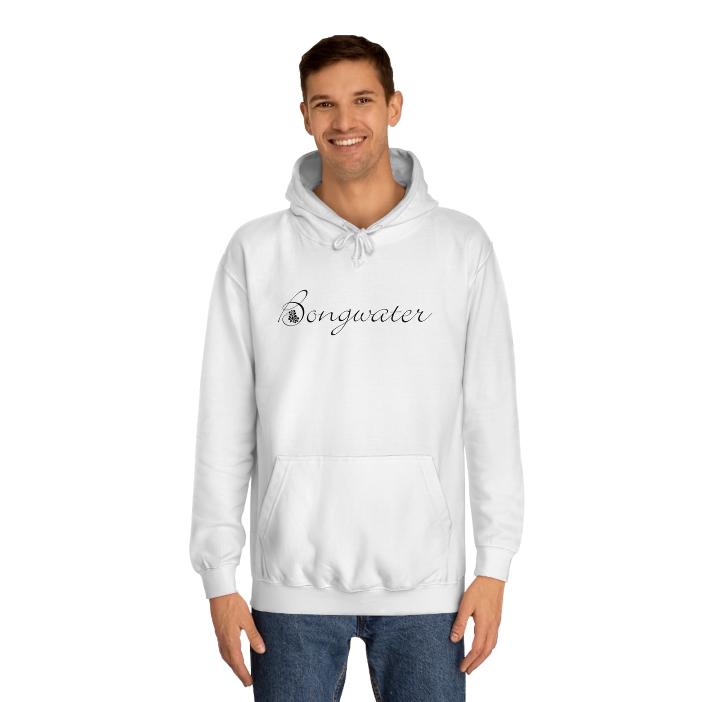 BONGWATER (black logo) - Unisex College Hoodie