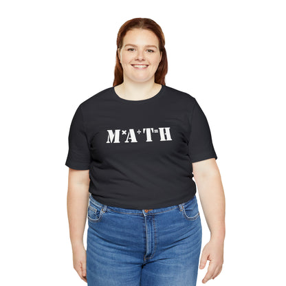 MATH - Unisex Jersey Short Sleeve Tee