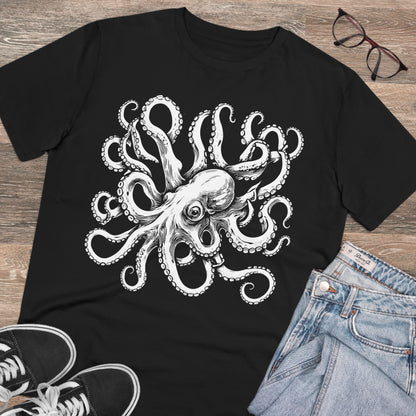 OCTOPUS - WHITE - Organic Creator T-shirt - Unisex