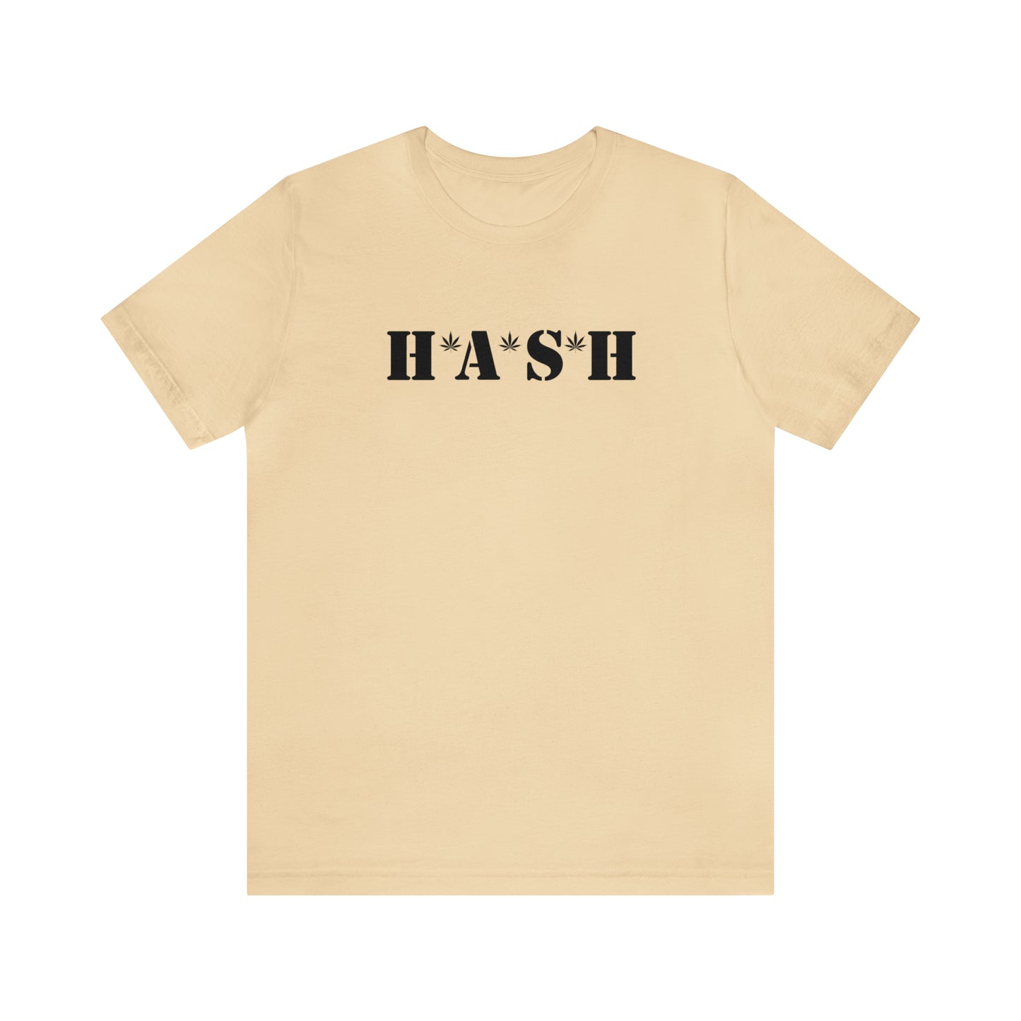 H*A*S*H BLACK LOGO- Unisex Jersey Short Sleeve Tee