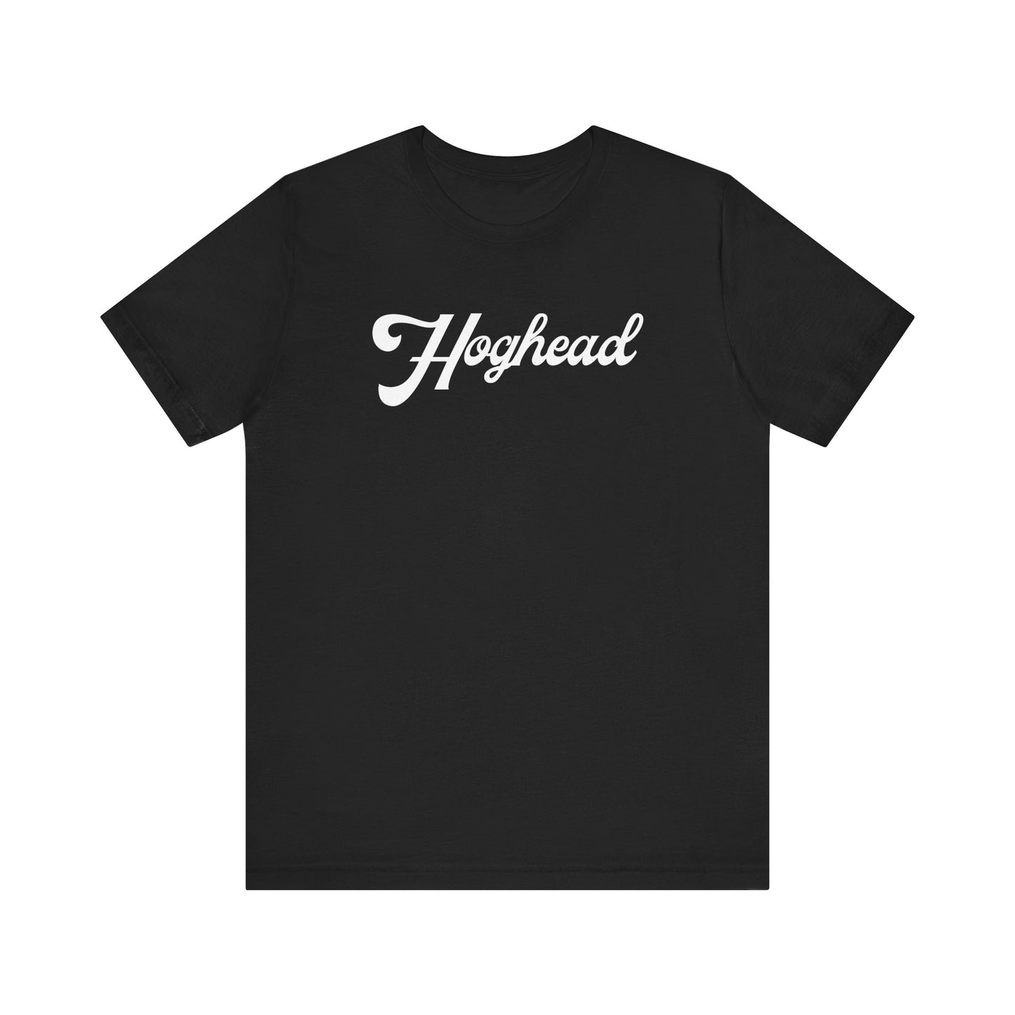 HOGHEAD - White Logo - Unisex Jersey Short Sleeve Tee