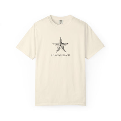 REHOBOTH BEACH - STARFISH - Unisex Garment-Dyed T-shirt