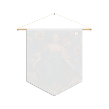 Sunflower Goddess Wall Pennant 10