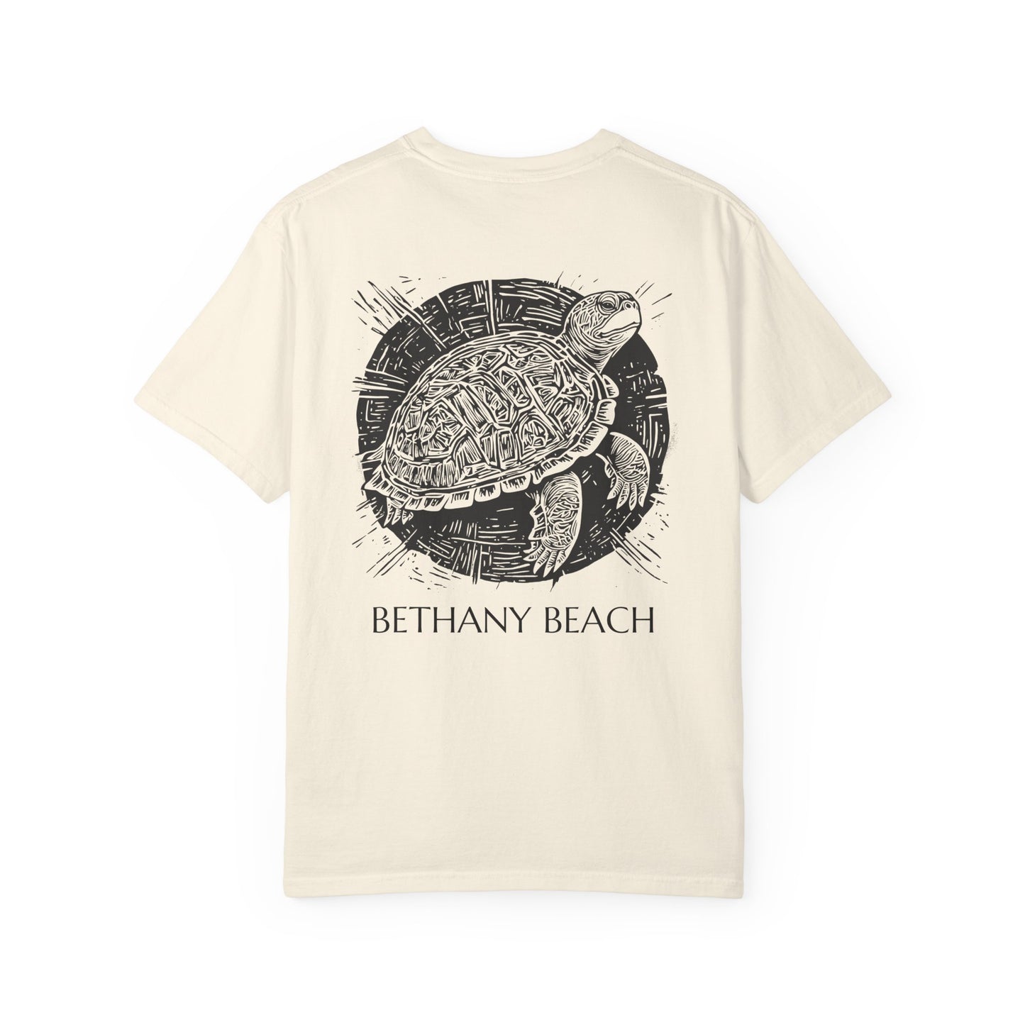 BETHANY BEACH - TURTLE - Unisex Garment-Dyed T-shirt