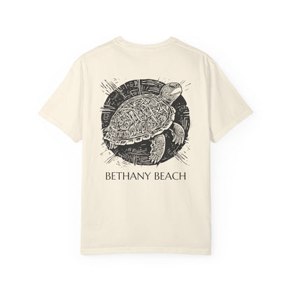 BETHANY BEACH - TURTLE - Unisex Garment-Dyed T-shirt