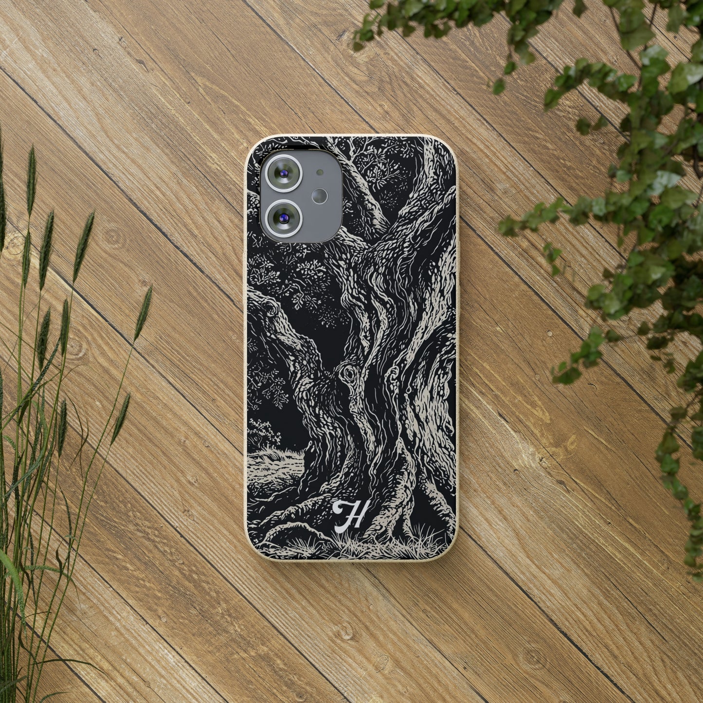 WOOD CUT CASE 5 - Biodegradable Cases