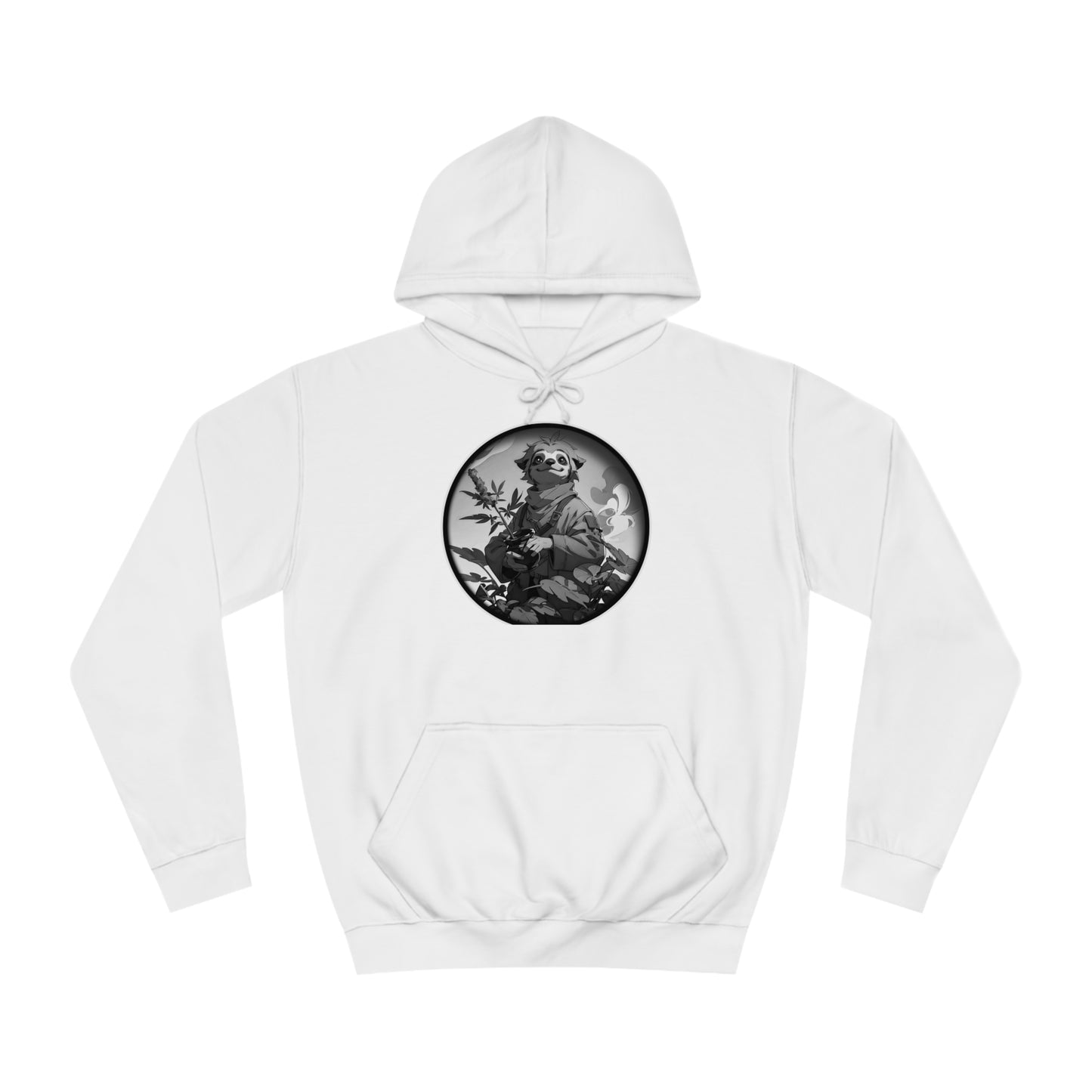 SLEEPY SLOTH - Unisex College Hoodie