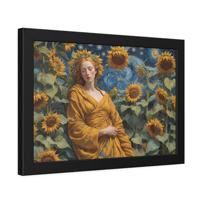 SUNFLOWER - Framed Paper Poster