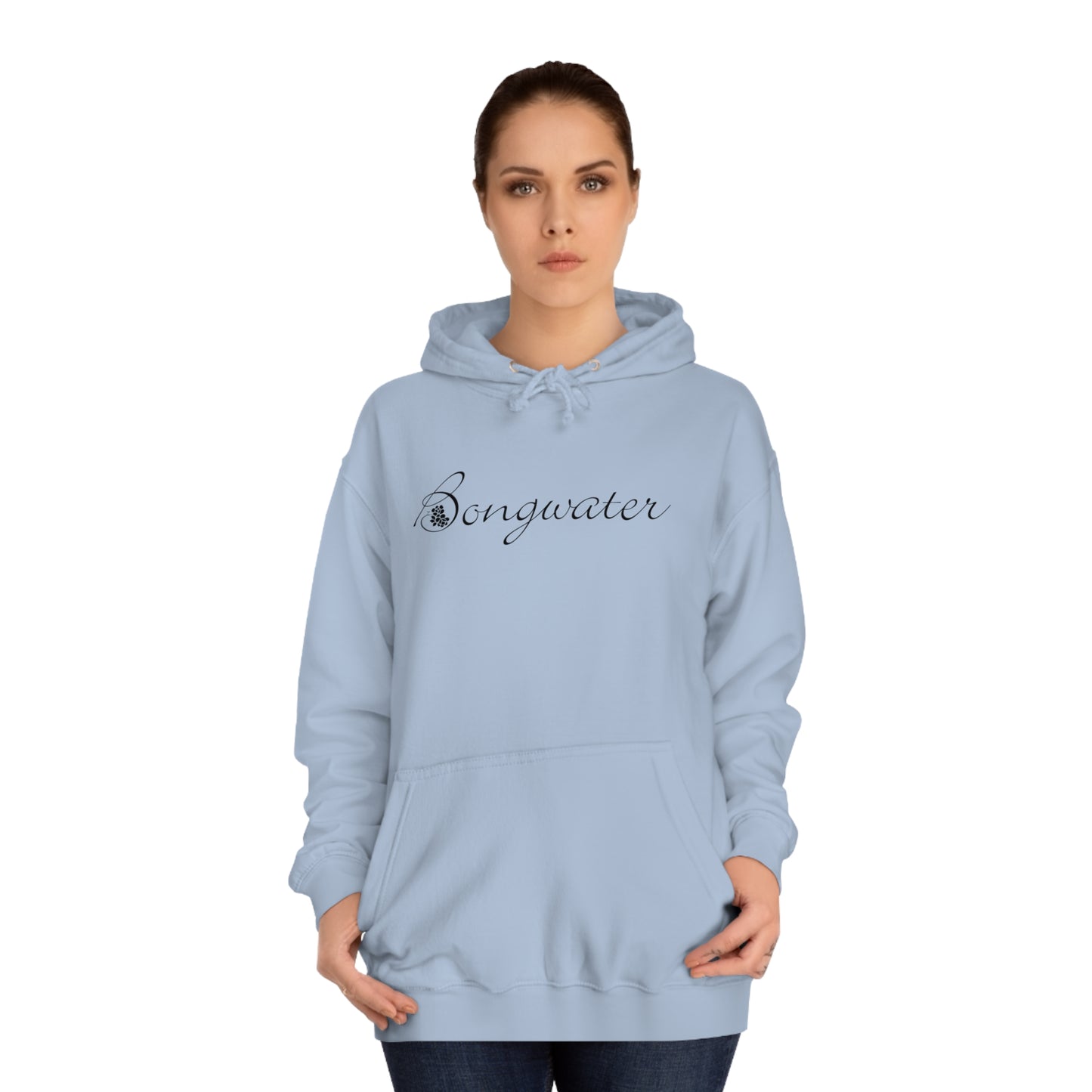 BONGWATER (black logo) - Unisex College Hoodie