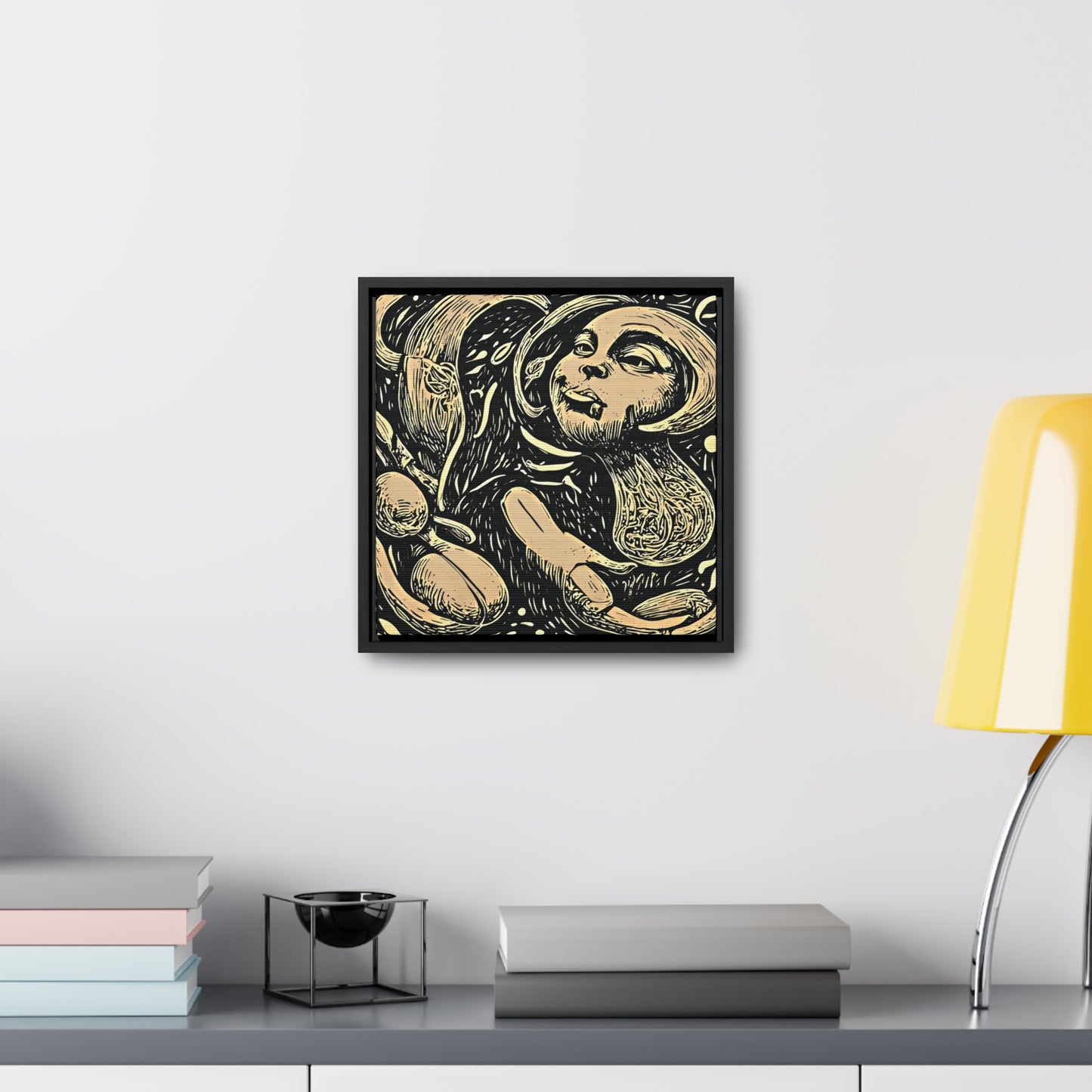 Wall Art - Gallery Canvas, Square Frame