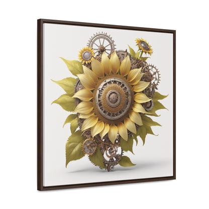 SUNFLOWER - Gallery Canvas Wraps, Square Frame