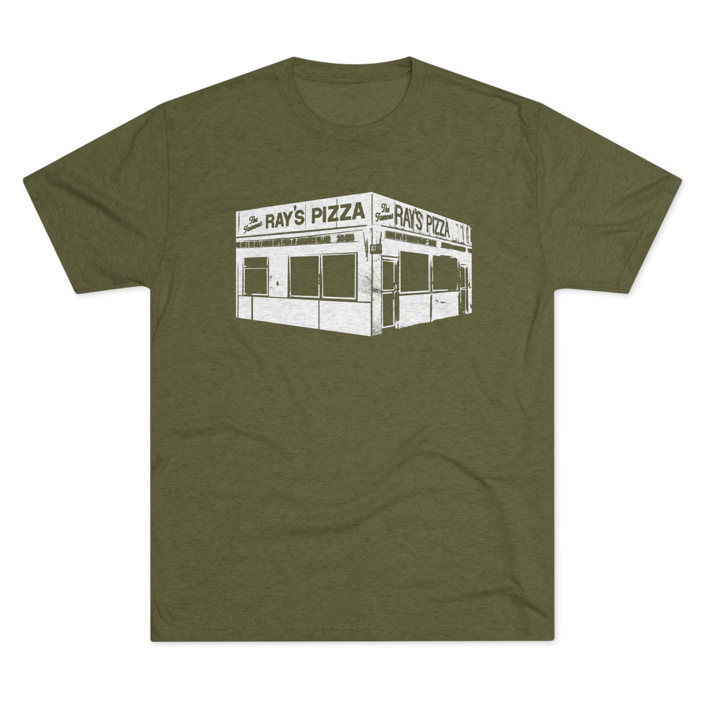 RAY'S PIZZA - Unisex Tri-Blend Crew Tee