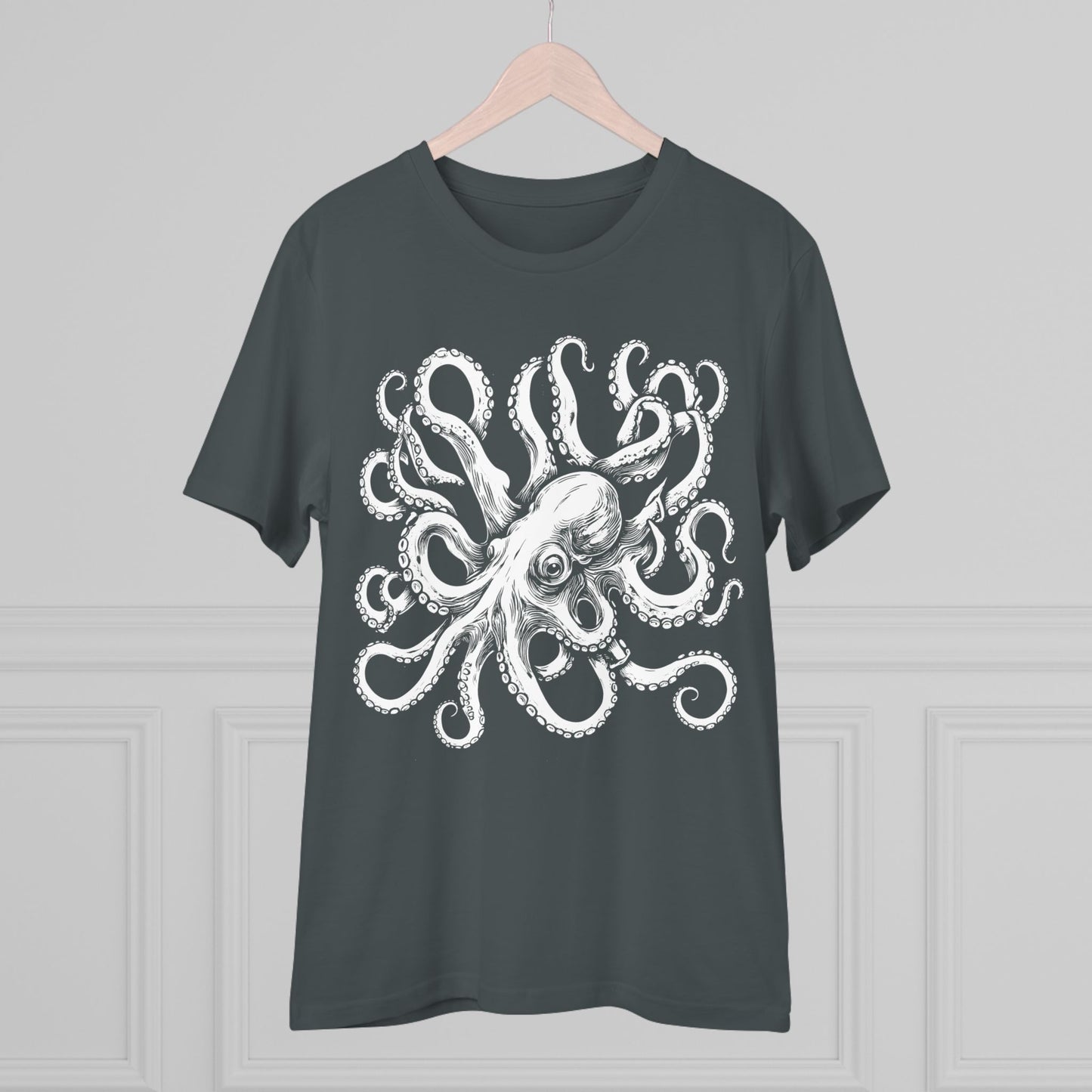 OCTOPUS - WHITE - Organic Creator T-shirt - Unisex