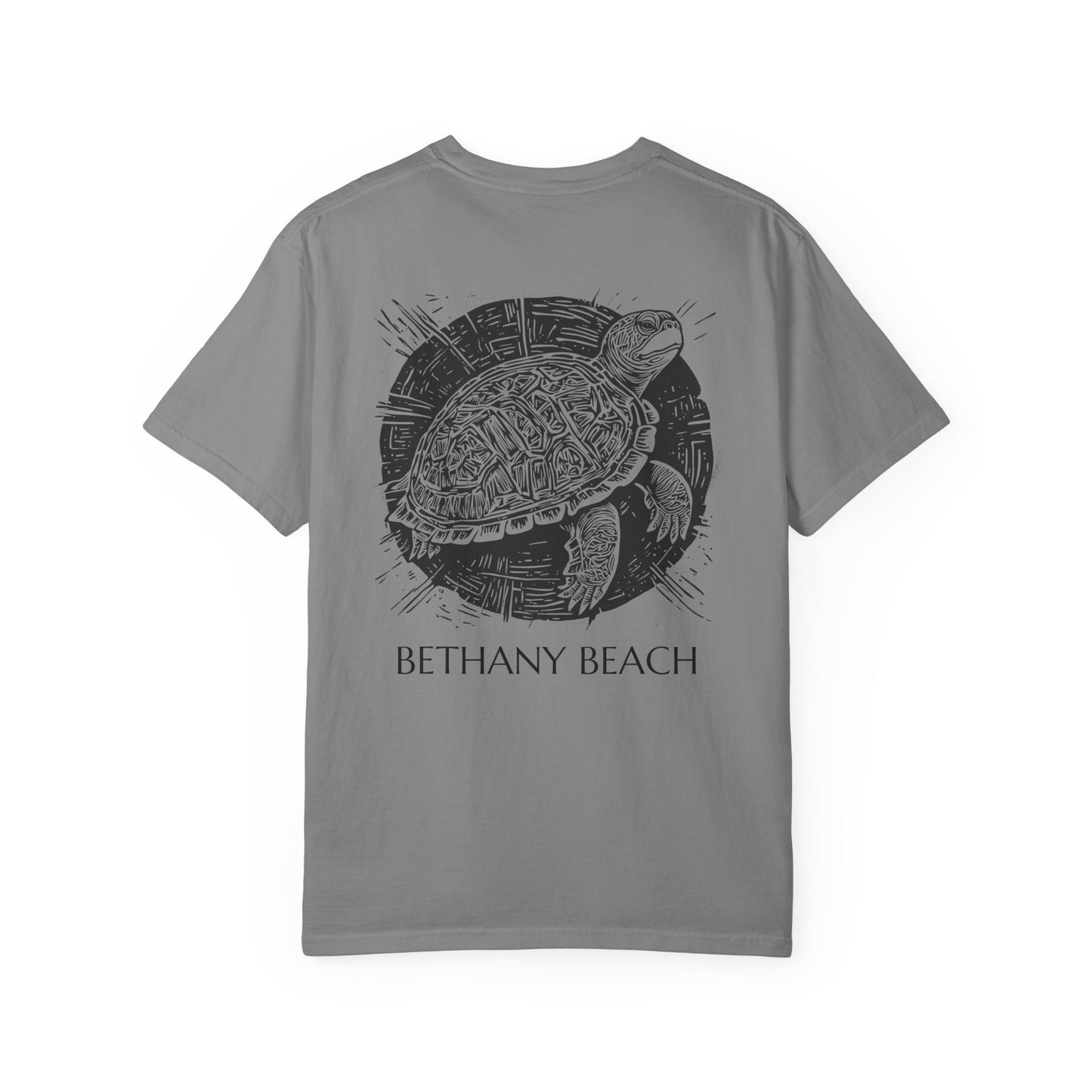 BETHANY BEACH - TURTLE - Unisex Garment-Dyed T-shirt