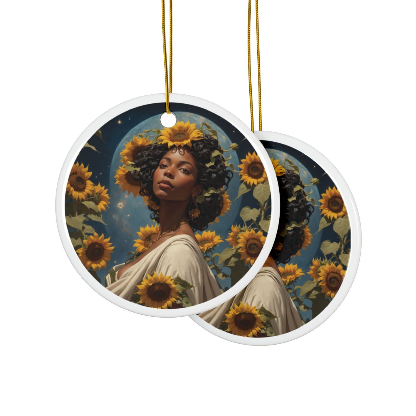 Sunflower Ornament 4