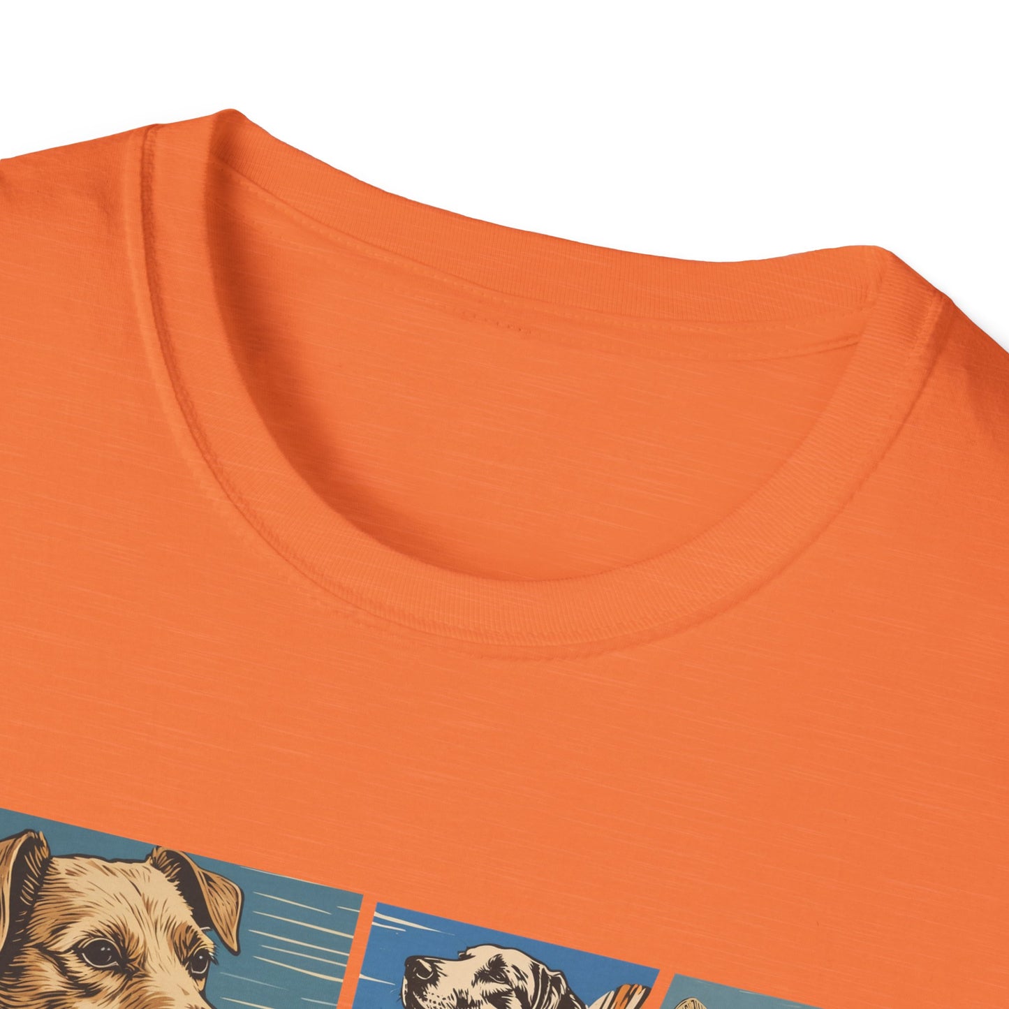 REHOBOTH - DOGS - Unisex Softstyle T-Shirt