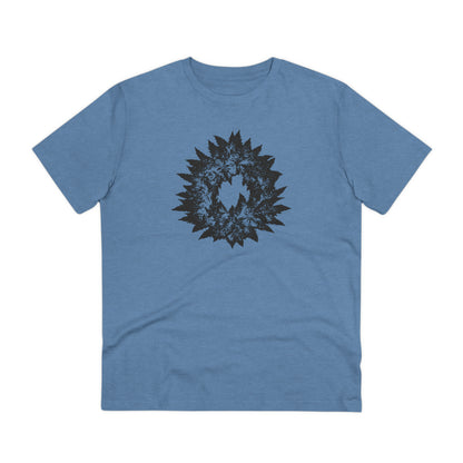 DARK GREY WREATH - Organic Creator T-shirt - Unisex