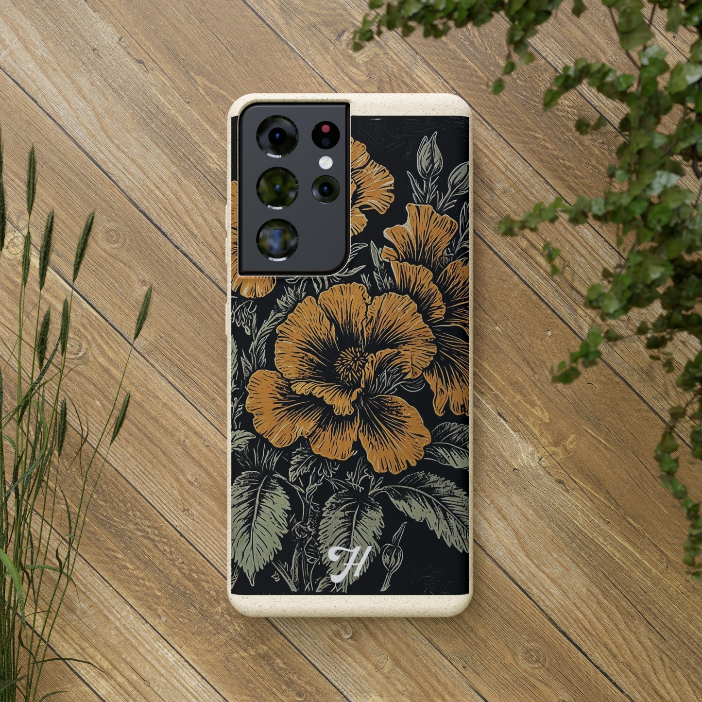WOOD CUT CASE 8 - Biodegradable Cases