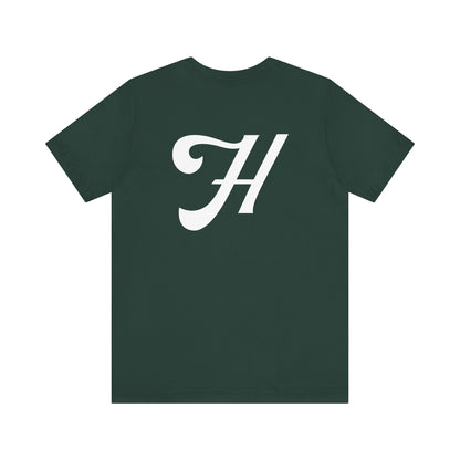 HOGHEAD - White Logo - Unisex Jersey Short Sleeve Tee