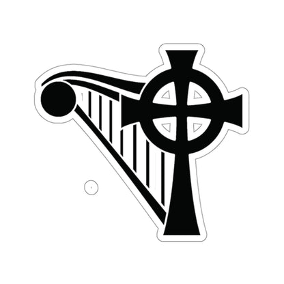 HARP & CROSS - Kiss-Cut Stickers