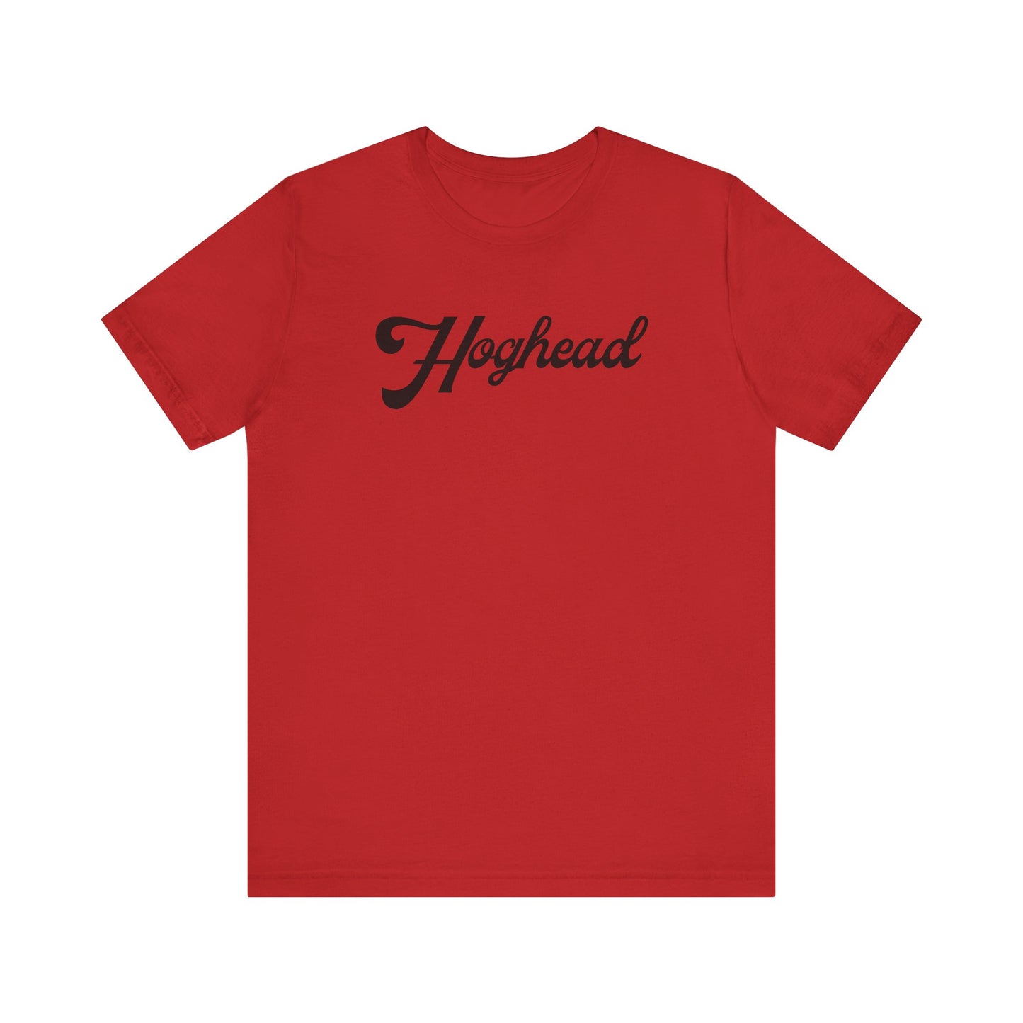 HOGHEAD - Black Logo - Unisex Jersey Short Sleeve Tee