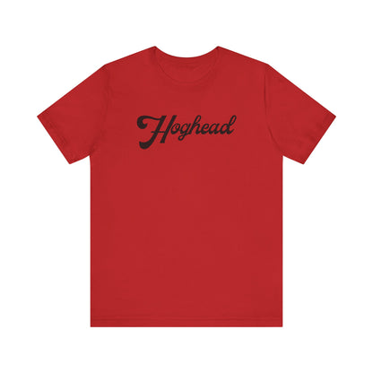 HOGHEAD - Black Logo - Unisex Jersey Short Sleeve Tee