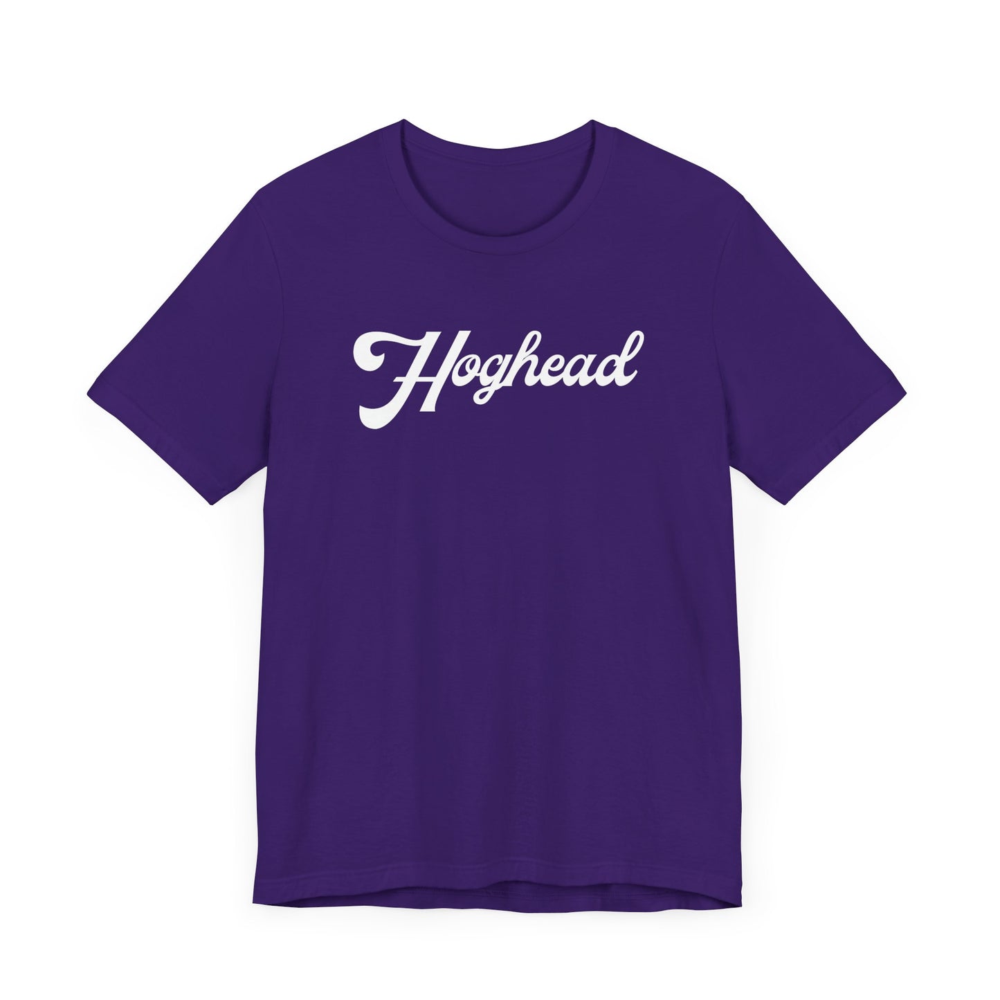 HOGHEAD - White Logo - Unisex Jersey Short Sleeve Tee