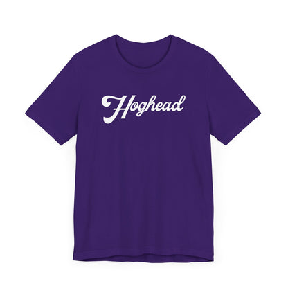 HOGHEAD - White Logo - Unisex Jersey Short Sleeve Tee