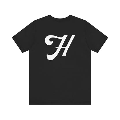 HOGHEAD - White Logo - Unisex Jersey Short Sleeve Tee