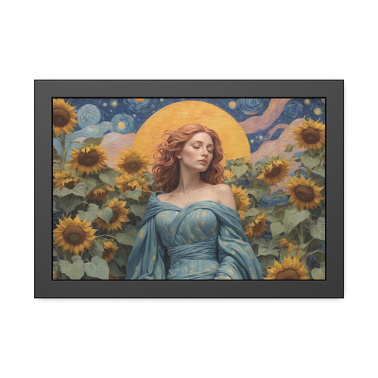 SUNFLOWER 2 - Framed Paper Poster