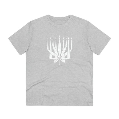 MENORAHJUANA-WHITE - Organic Creator T-shirt - Unisex