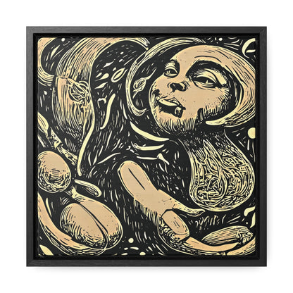 Wall Art - Gallery Canvas, Square Frame