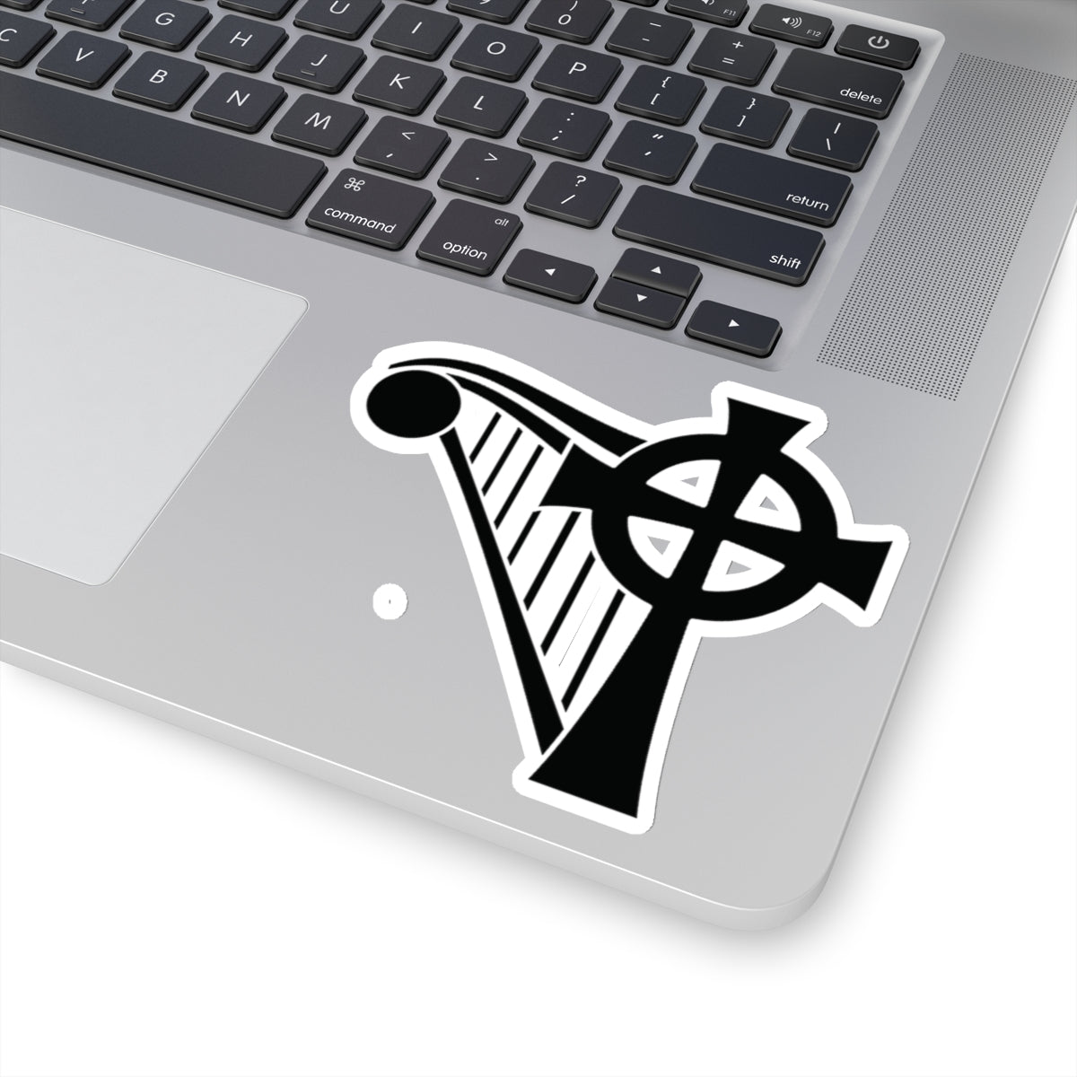HARP & CROSS - Kiss-Cut Stickers
