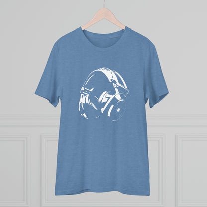 HEADPHONES - WHITE LOGO - Organic Creator T-shirt - Unisex