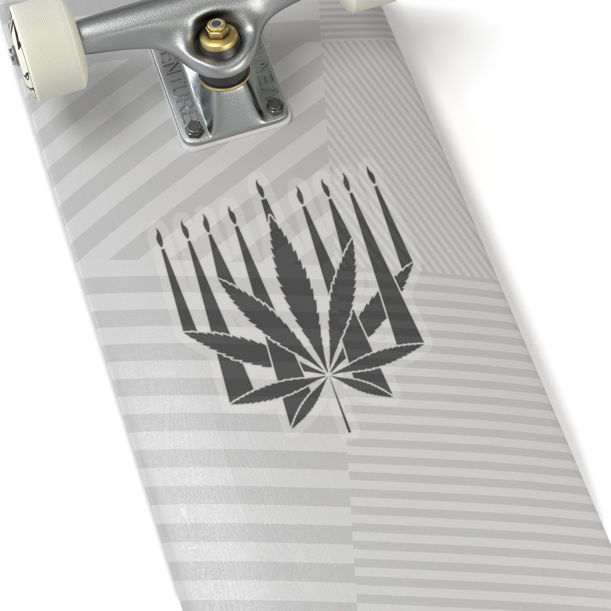 MENORAHJUANA STICKER - Kiss-Cut Stickers