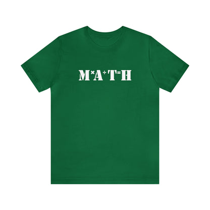 MATH - Unisex Jersey Short Sleeve Tee