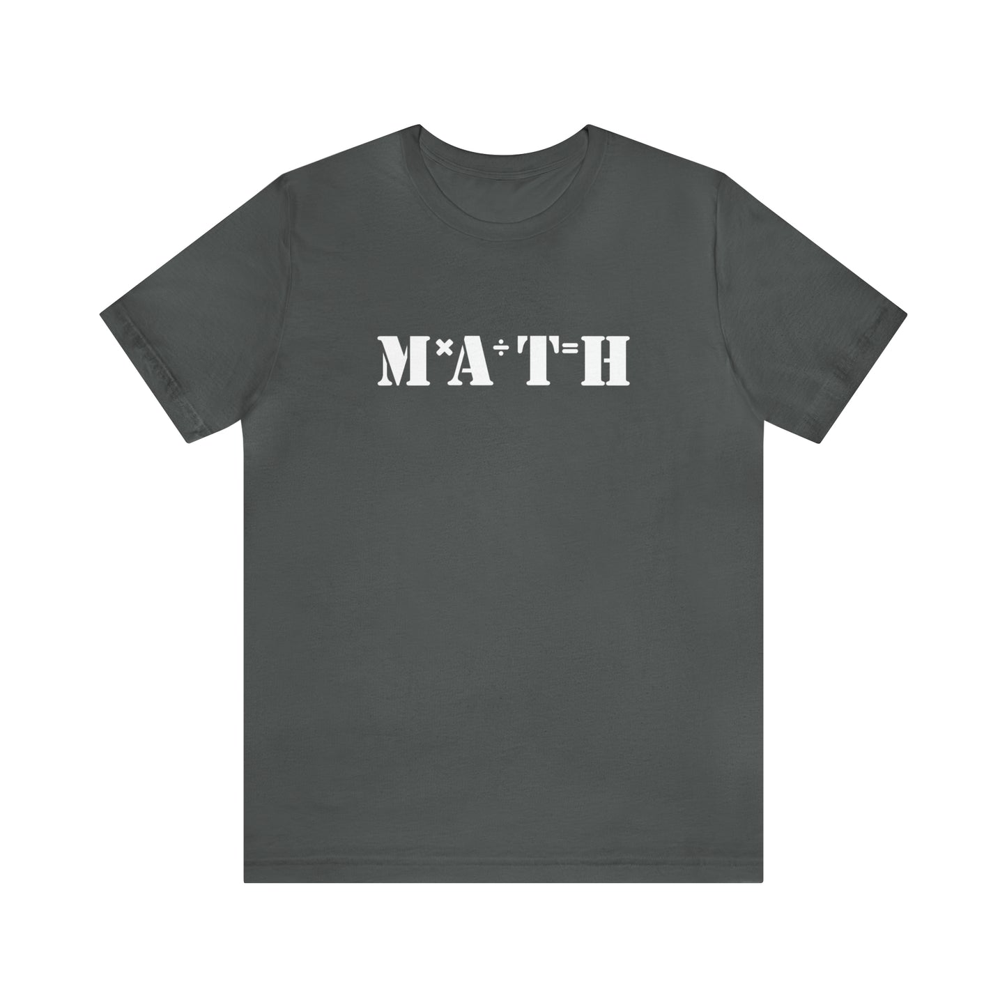 MATH - Unisex Jersey Short Sleeve Tee