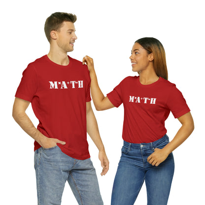 MATH - Unisex Jersey Short Sleeve Tee