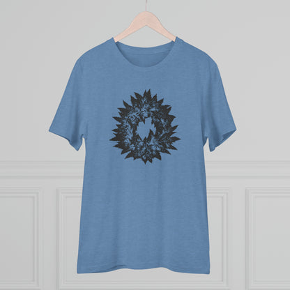DARK GREY WREATH - Organic Creator T-shirt - Unisex
