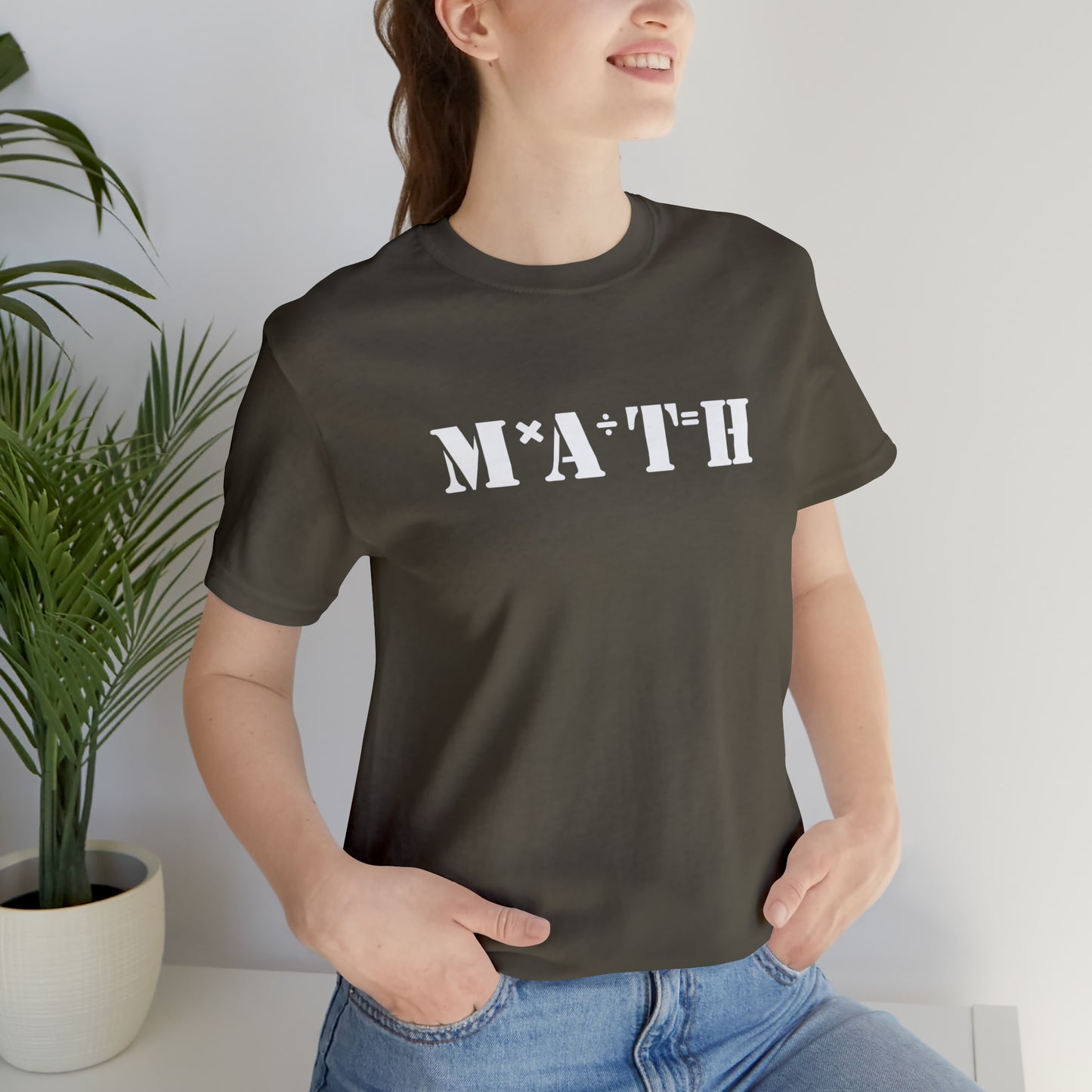MATH - Unisex Jersey Short Sleeve Tee