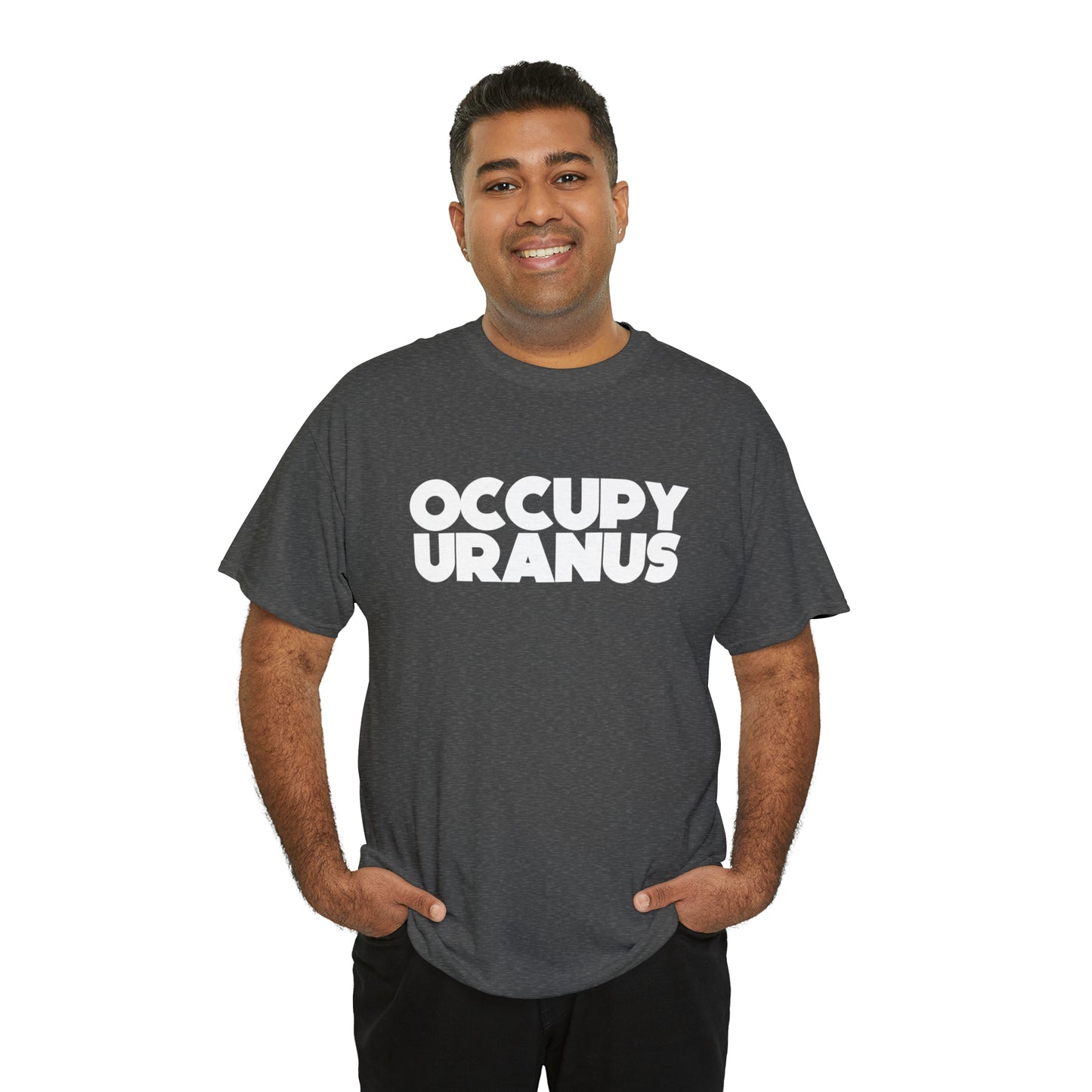 OCCUPY URANUS - Unisex Heavy Cotton Tee
