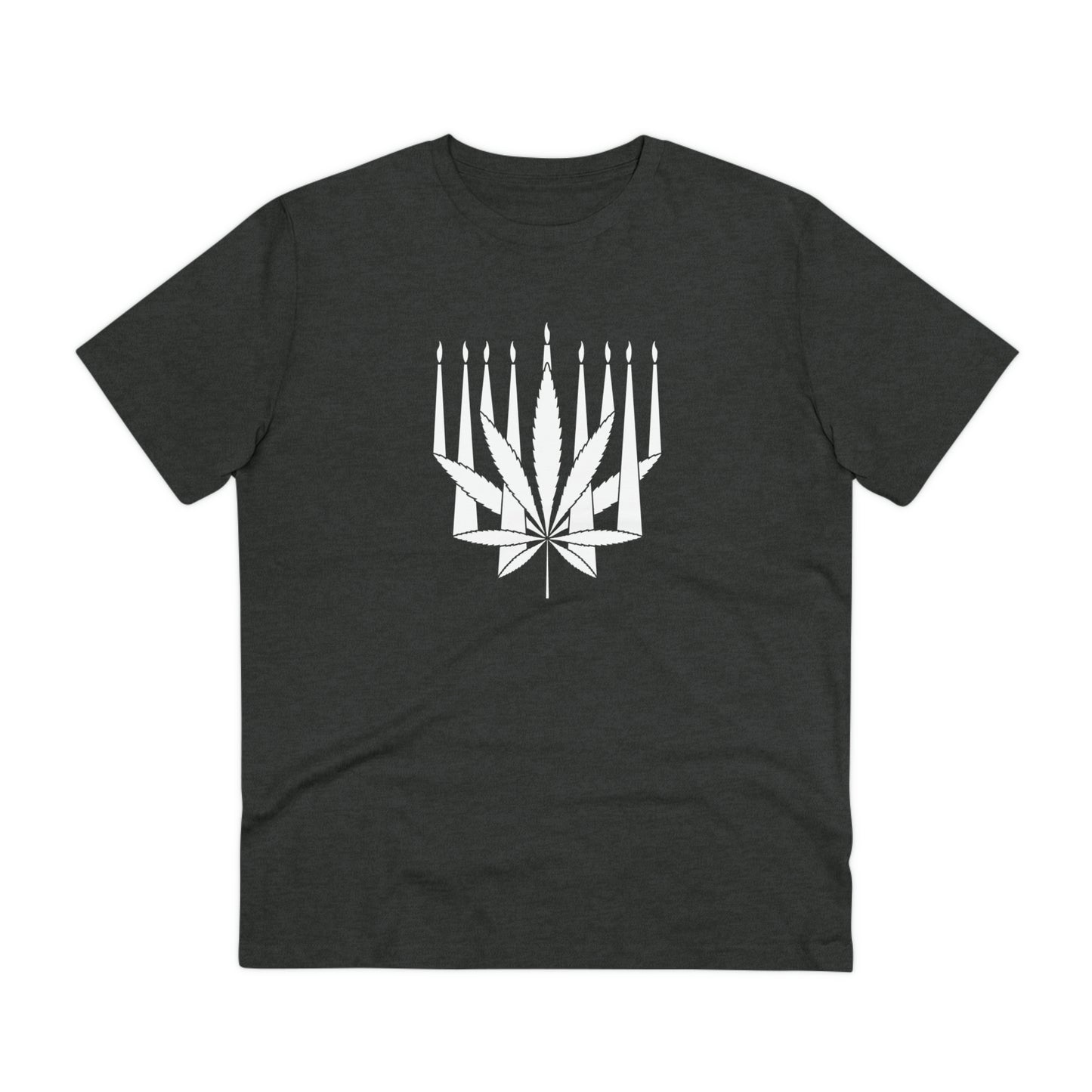 MENORAHJUANA-WHITE - Organic Creator T-shirt - Unisex