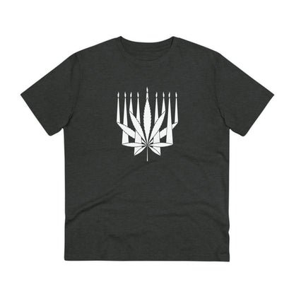 MENORAHJUANA-WHITE - Organic Creator T-shirt - Unisex