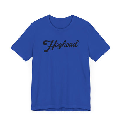HOGHEAD - Black Logo - Unisex Jersey Short Sleeve Tee