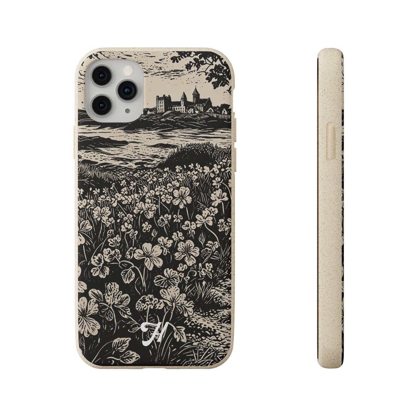 WOOD CUT CASE 1 - Biodegradable Cases