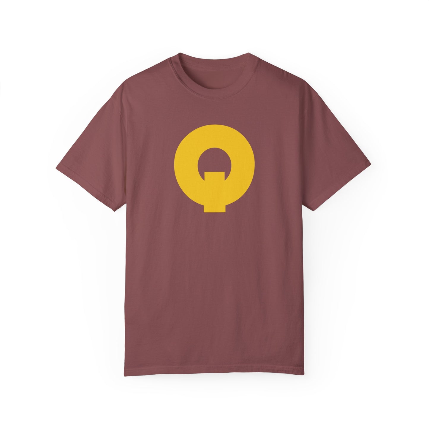 QUANTUM TRAINING - YELLOW LOGO Unisex Garment-Dyed T-shirt